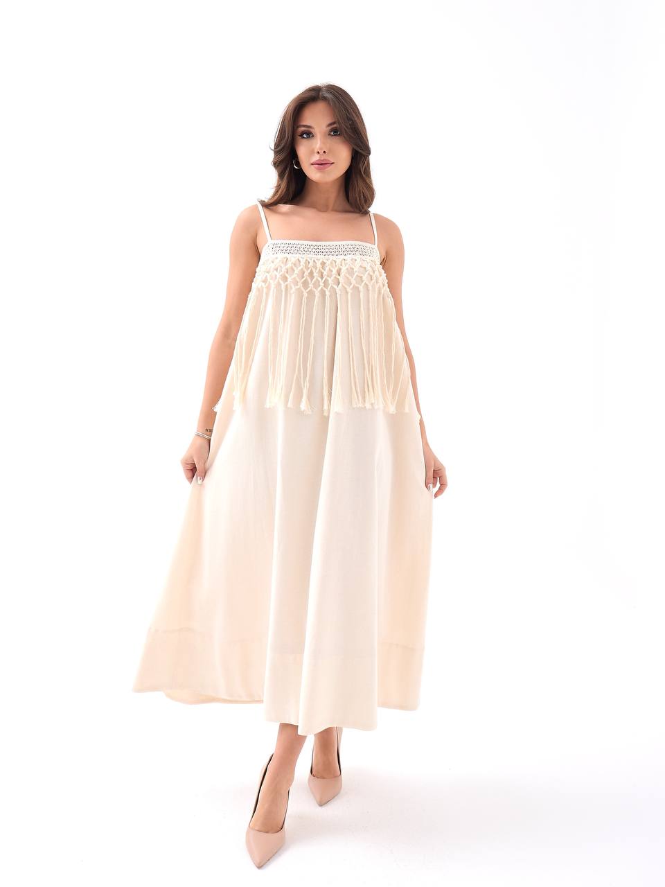 Alaçatı Viskon Fabric - Oubella Fashion