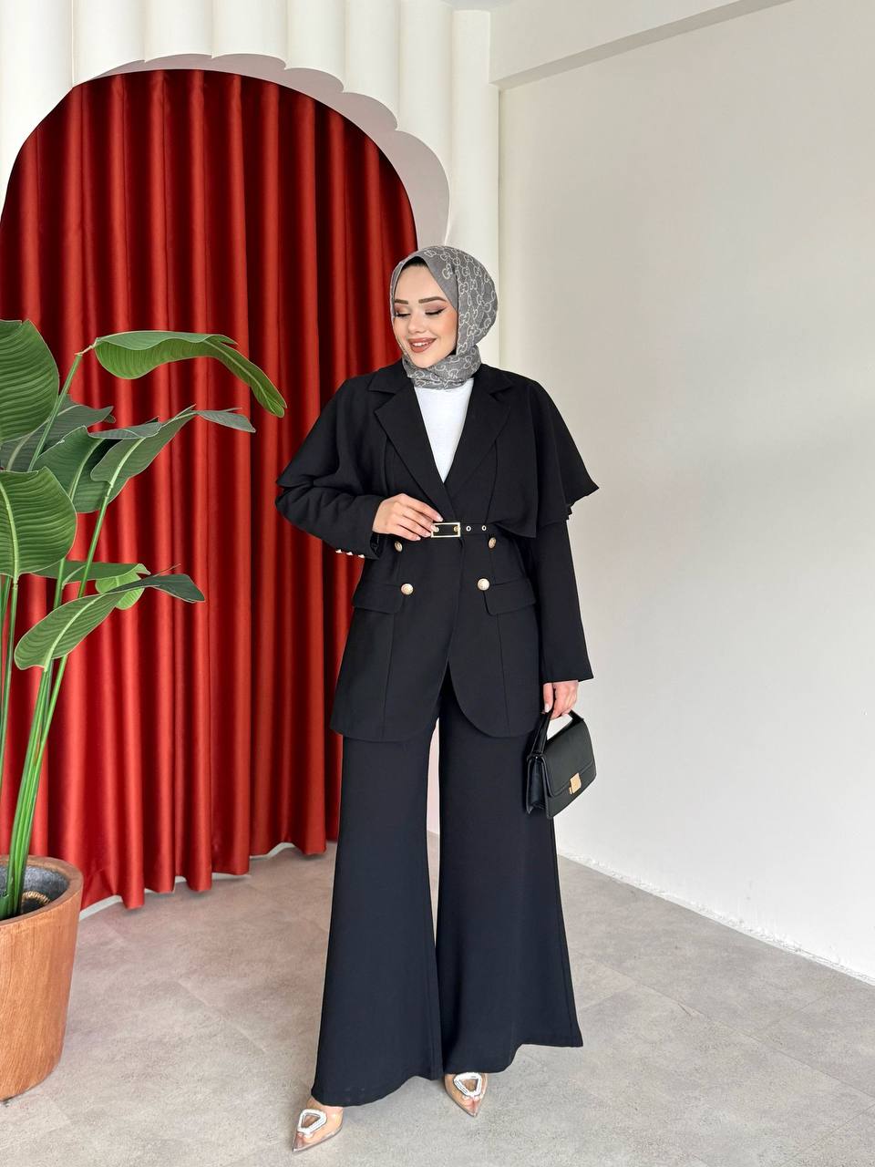 High - Quality Women's Hijab Set - Oubella Fashion