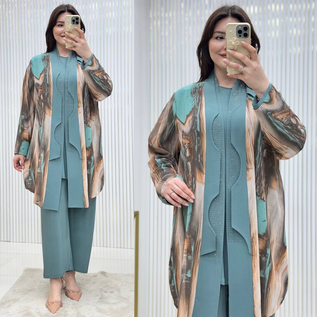 Azize 3 - Piece Set 💎💛 - Oubella Fashion