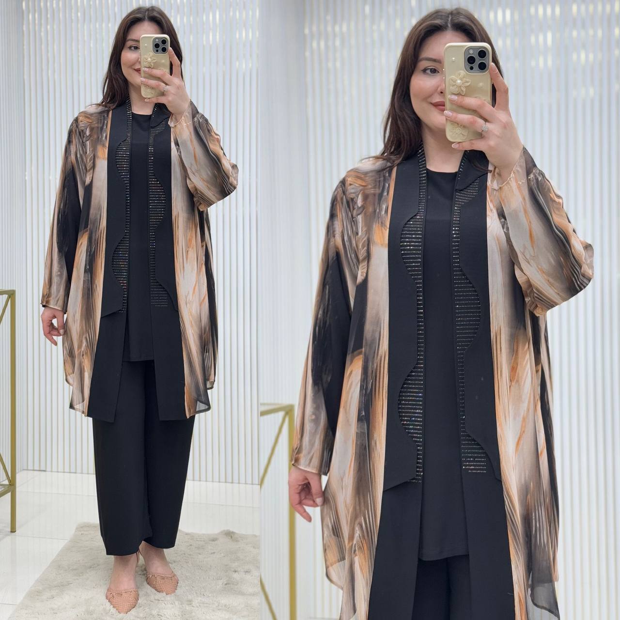 Azize 3 - Piece Set 💎💛 - Oubella Fashion