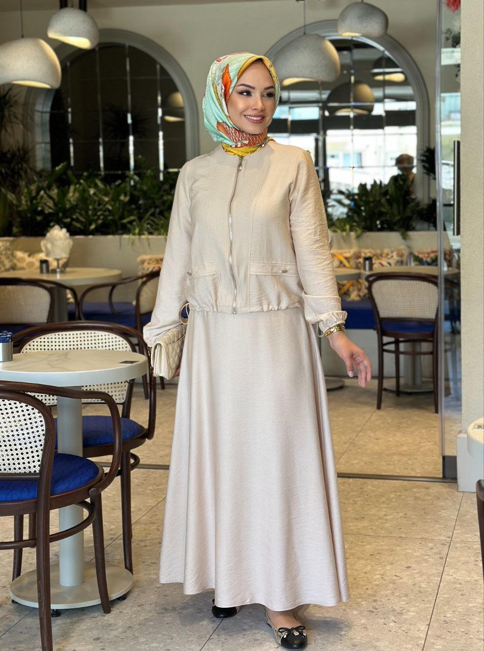 Collection Été 2025 - Ensemble en Lin 2 Pièces - Oubella Fashion